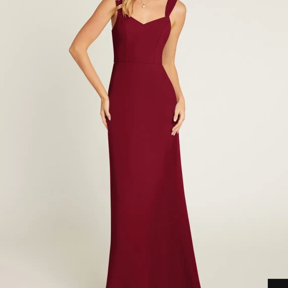 Azazie Burgundy Bridesmaid Dress